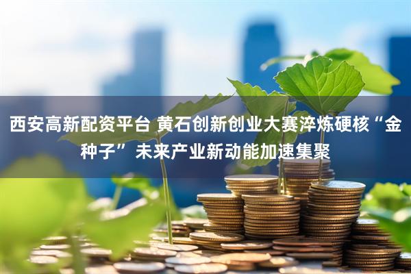 西安高新配资平台 黄石创新创业大赛淬炼硬核“金种子” 未来产业新动能加速集聚